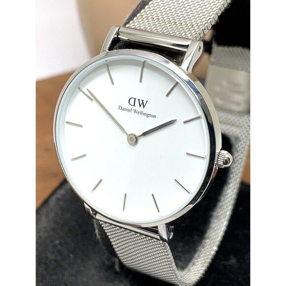 Daniel Wellington Womens Watch DW00100164 White Dial 32mm Silver Steel M… - Picture 1 of 14